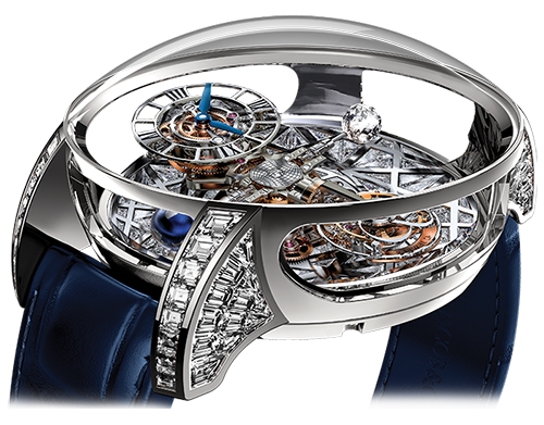 (image for) Jacob & Co ASTRONOMIA TOURBILLON RANGE BAGUETTE METEORITE AT800.30.BD.HE.A Replica watch